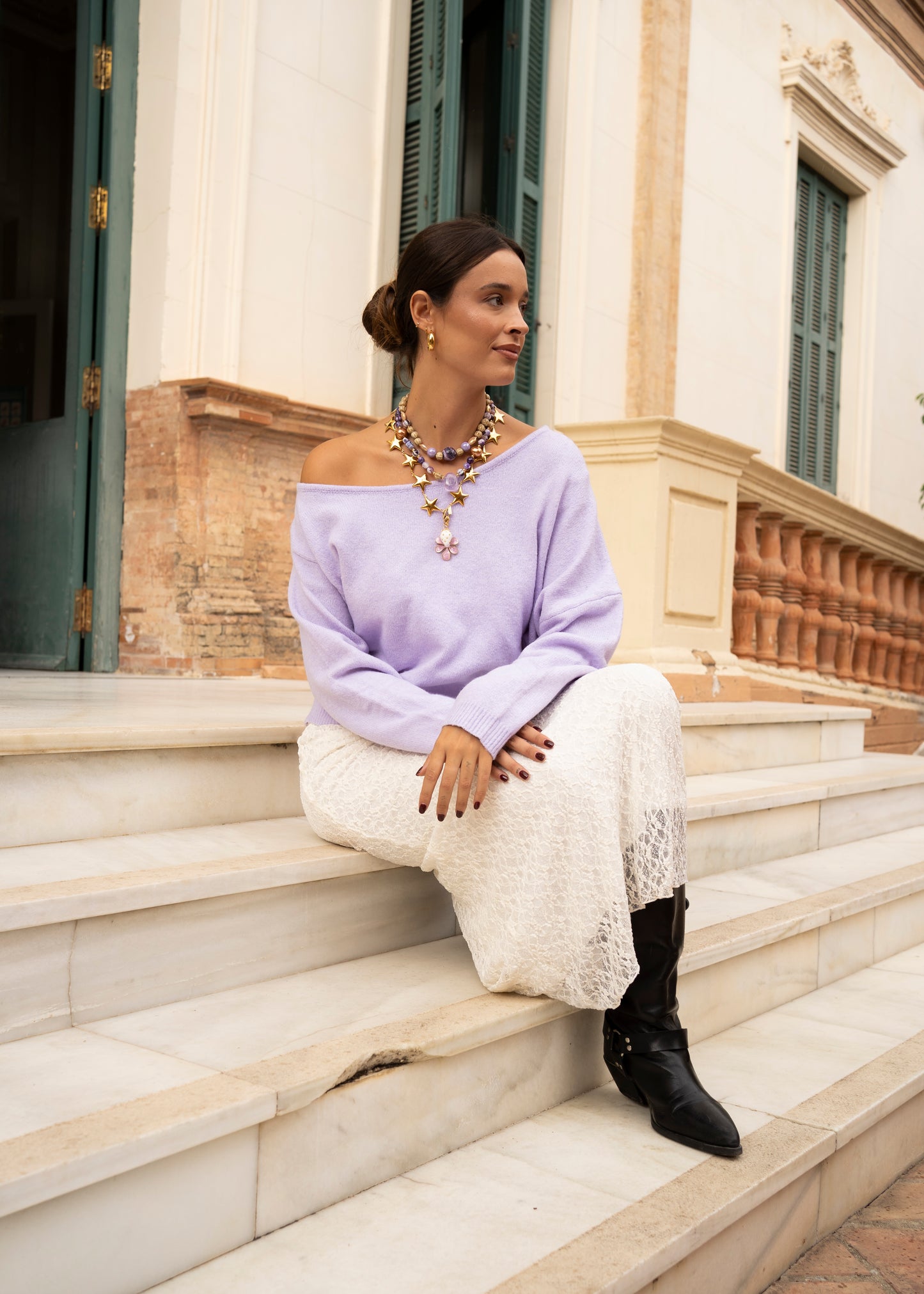 Charm Fresa Blanca Con Perlitas, Perdona? No Puedo Es Demasiado Mona