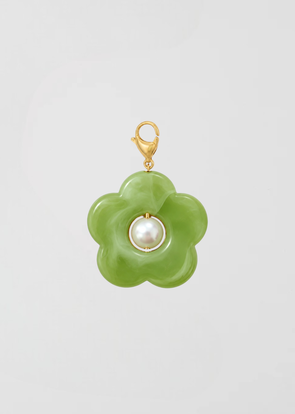 Charm Flor Verde Lima