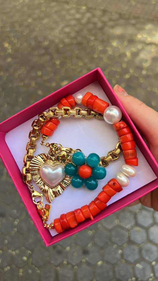 Mitad Cadena Dorada Vintage And Special