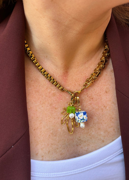 Media Cadena Dorada Vintage