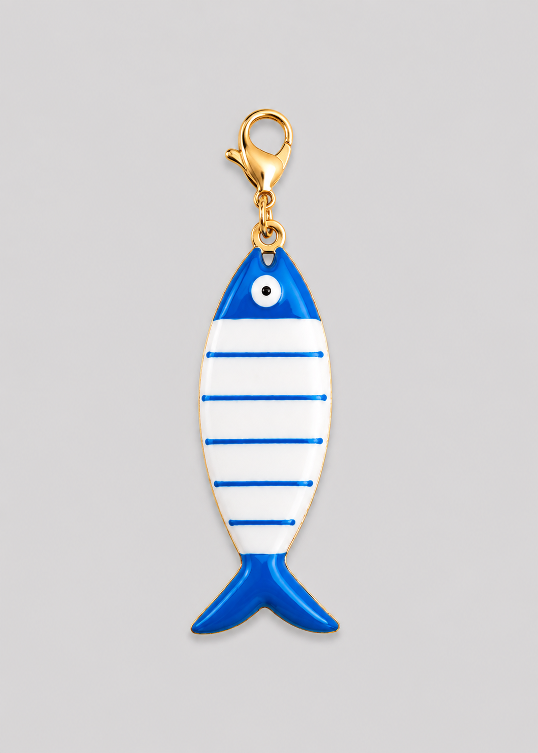 Charm Pez A Rayas Azul
