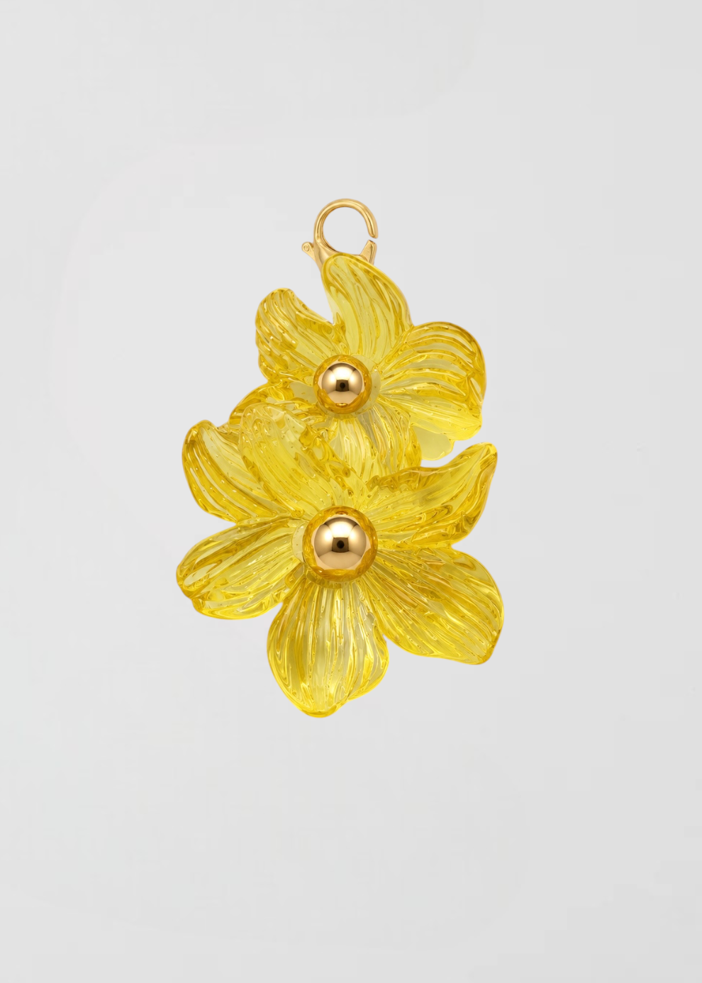 Charm Flor Doble Mantequilla