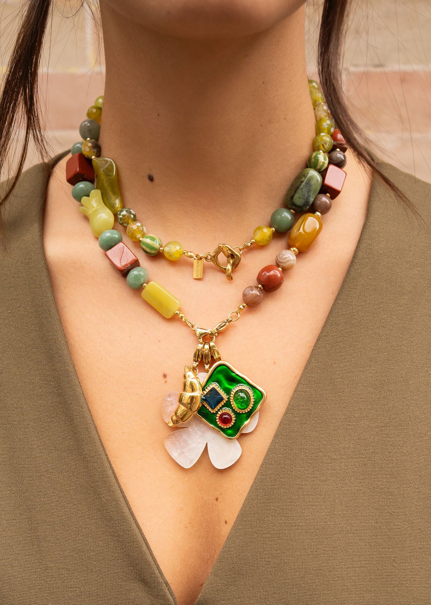 Cadena Marrones Y Verdes, Un Ganador En Colores