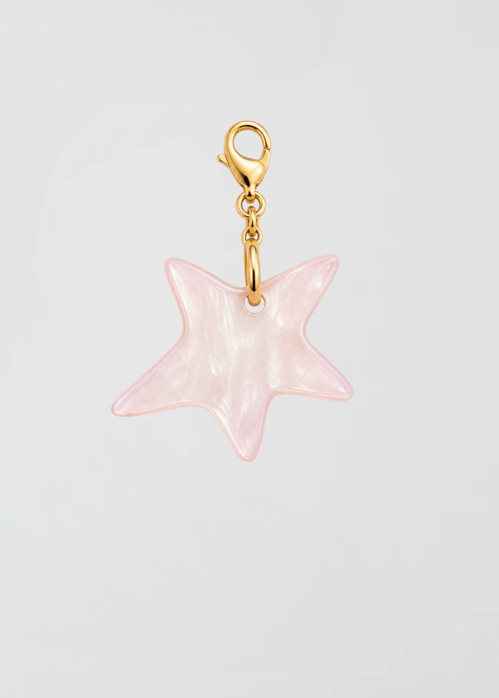 Charm Estrella Irregular Rosa