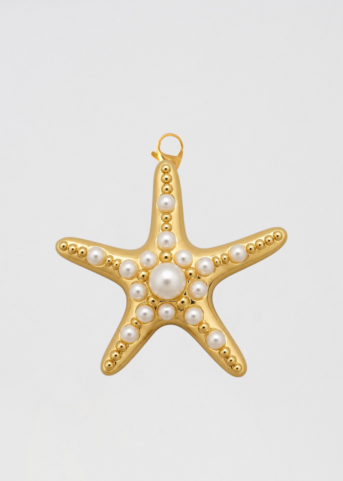 Charm Estrella Apliques Perla