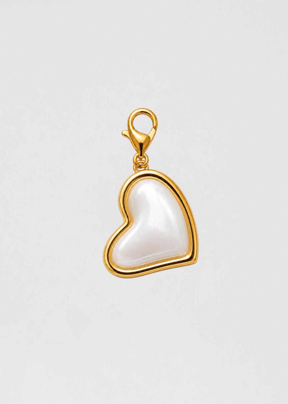 Charm Corazón Perla