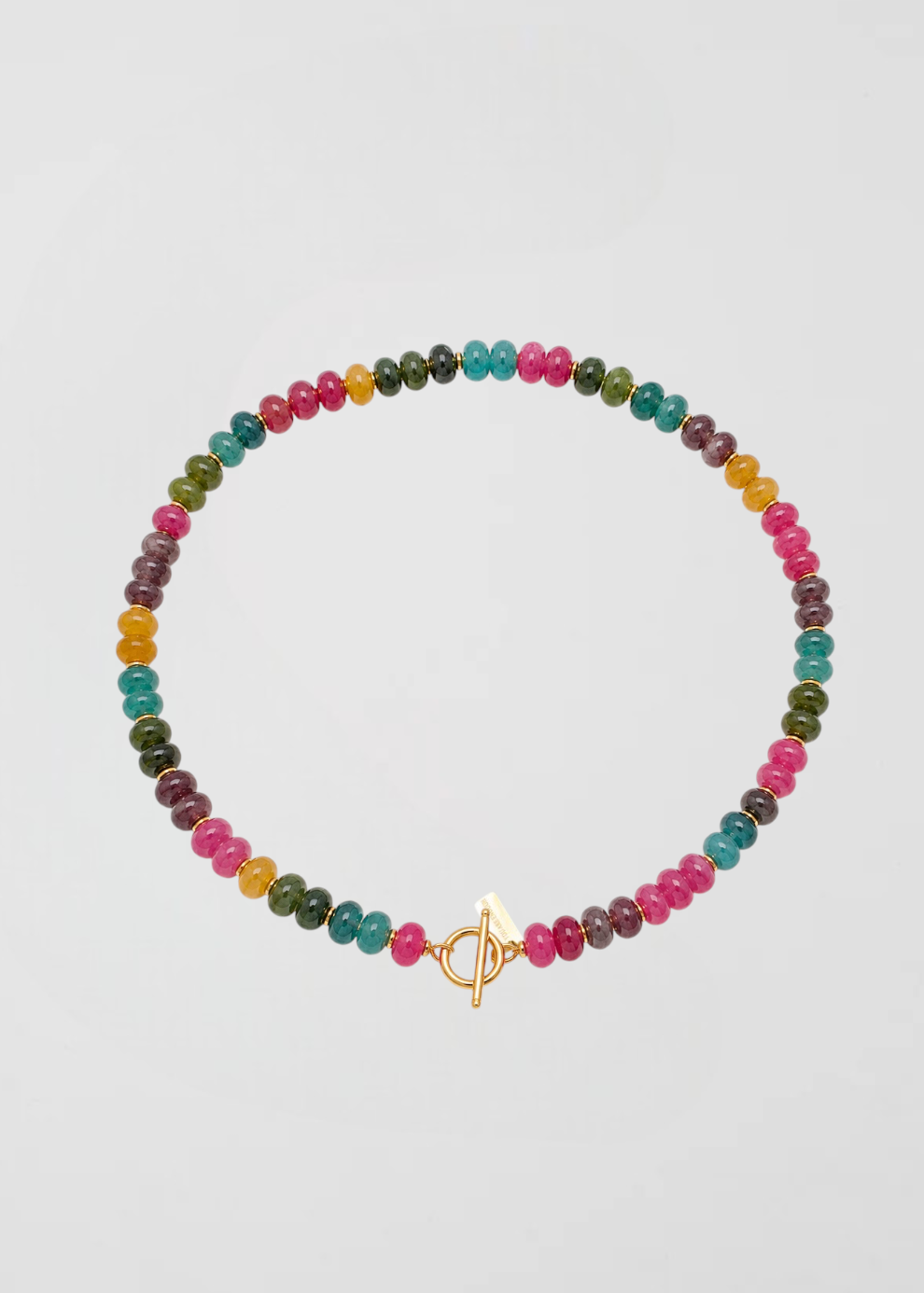 Collar Otoño Vivo Rondelle Pequeño