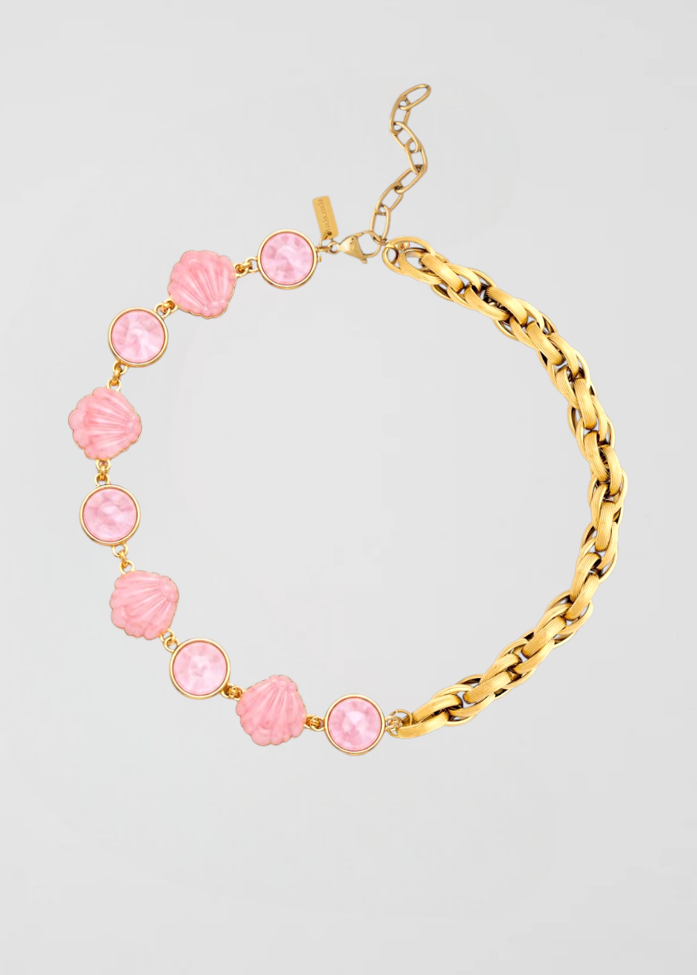 Collar Dulce Playa En Rosa