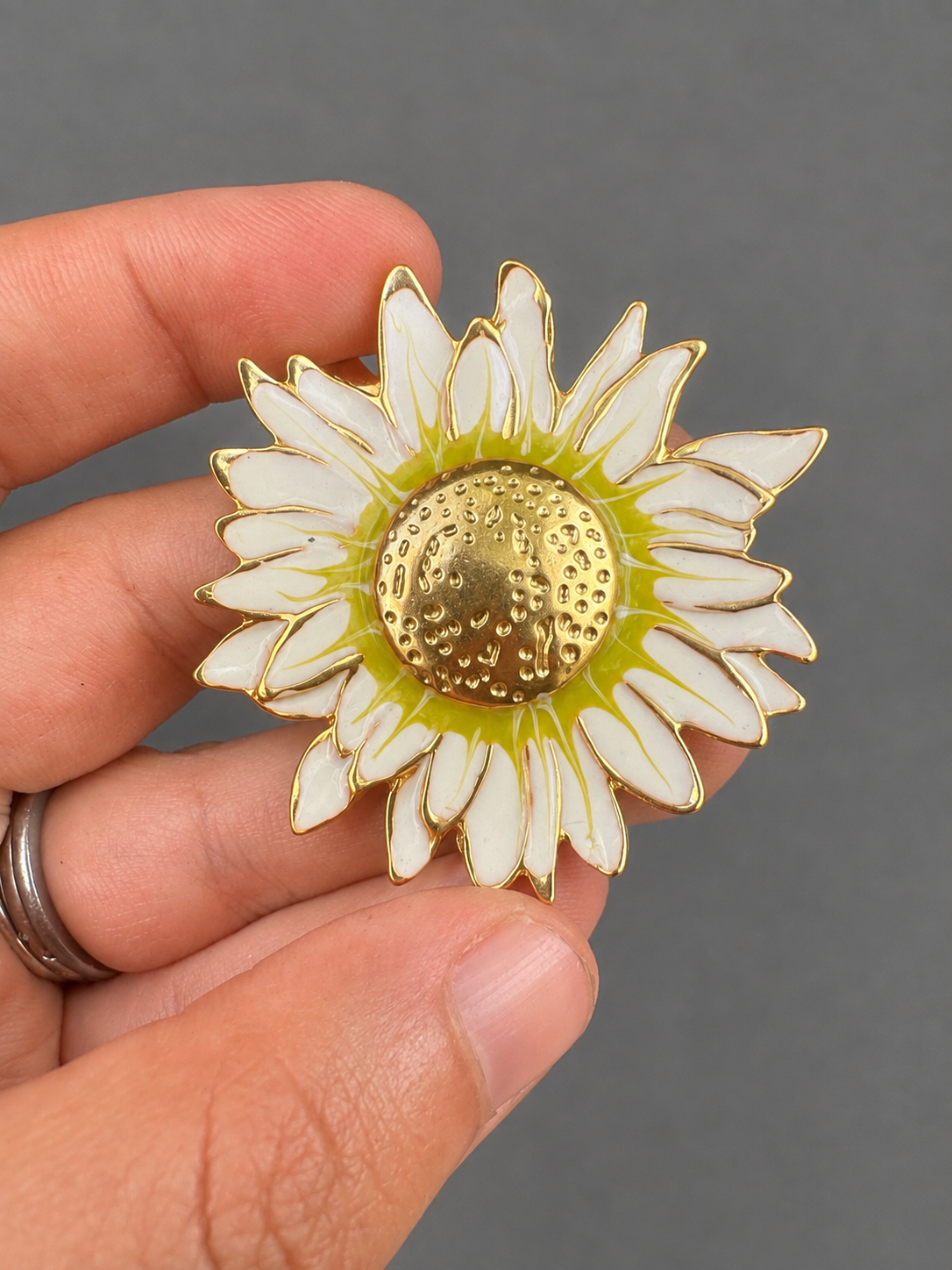 Charm Girasol Verde Lima
