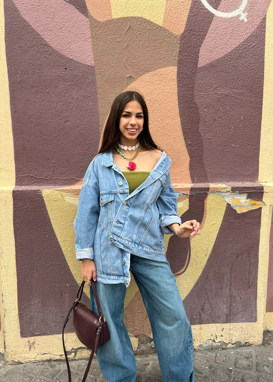 Charm Flor Rosa Fucsia