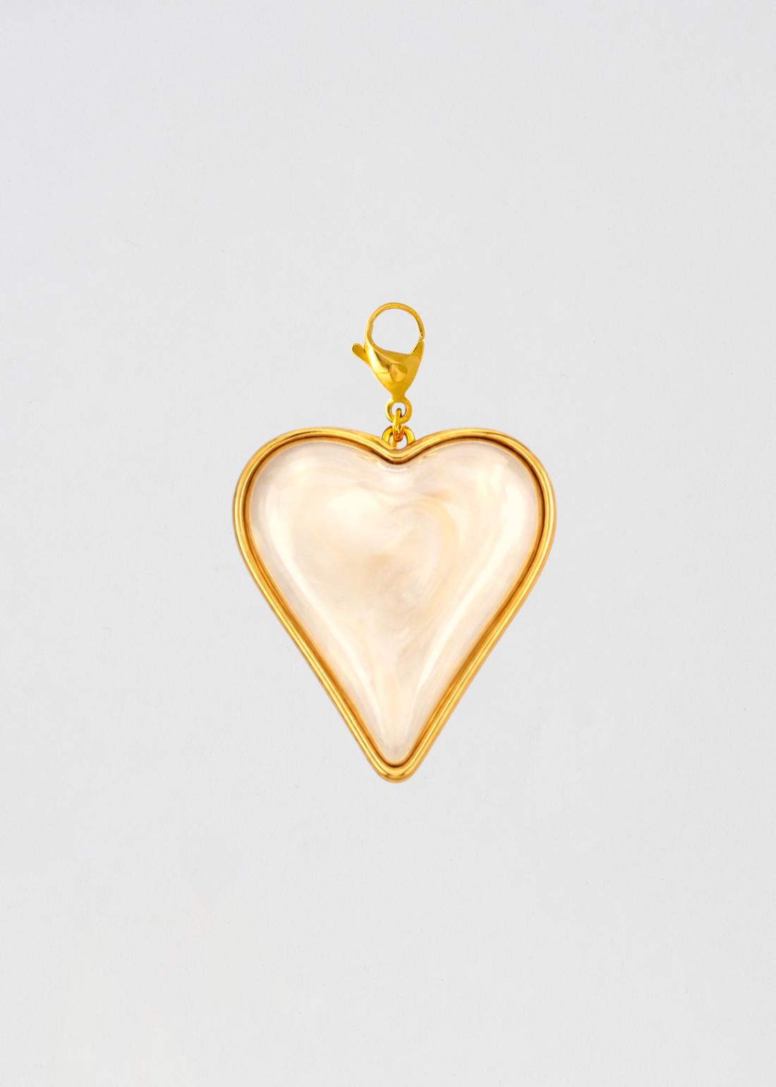 Charm Corazón Blanco Vivo Ideal