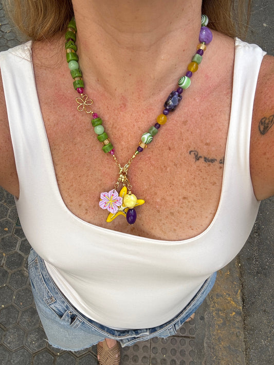 Mitad Cadena Colores Trendy