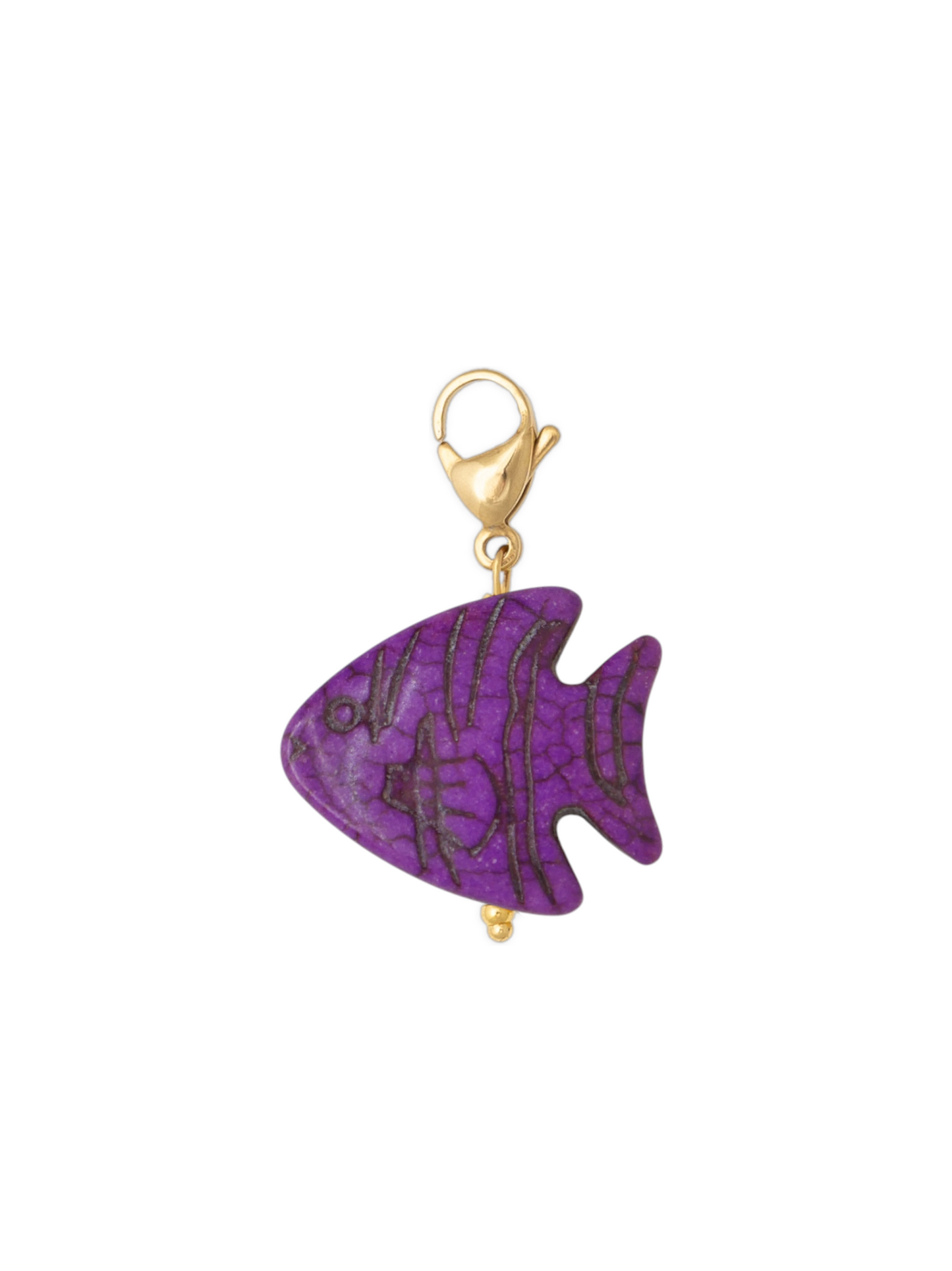Charm Pez Morado