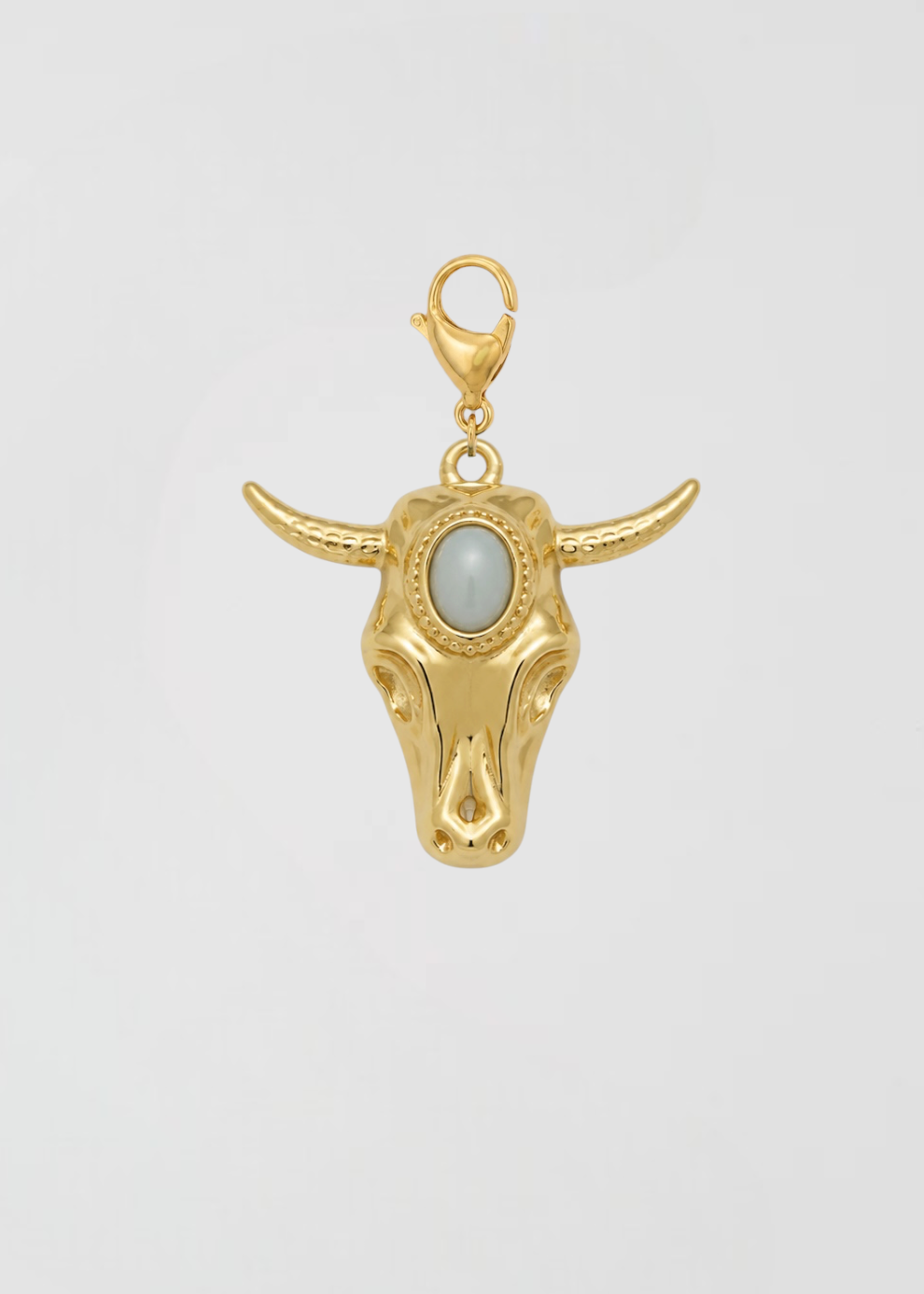 Charm Búfalo De La Suerte Celeste