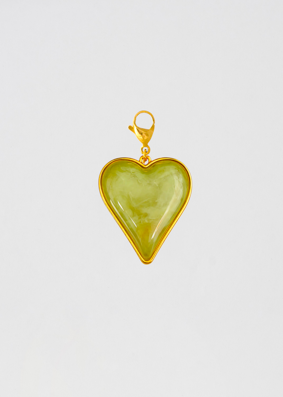 Ideal Green Heart Charm