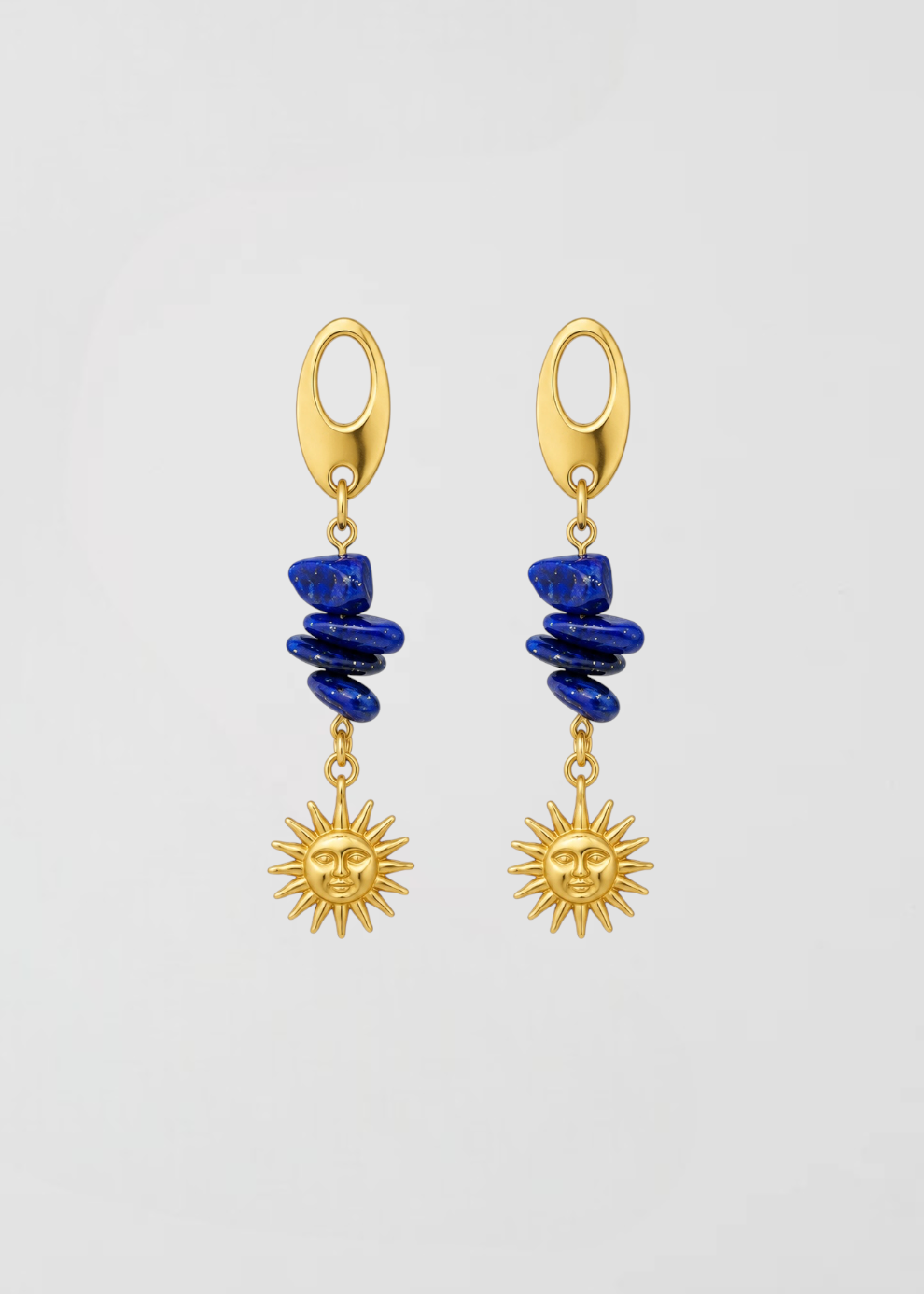 Pendientes Lapislázuli