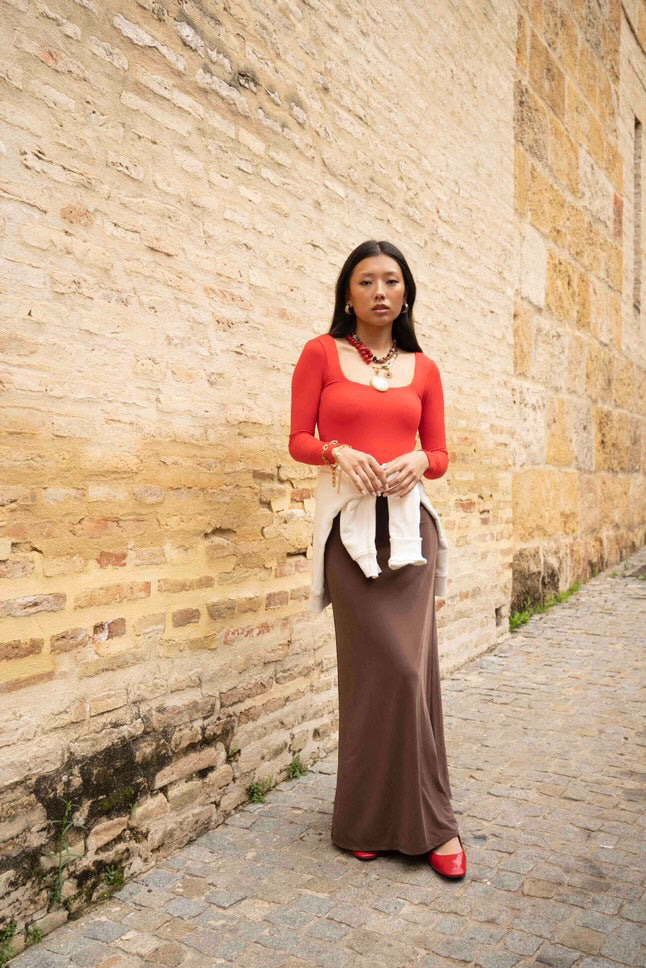 Pulsera Eslabones Cuadrados Dorada