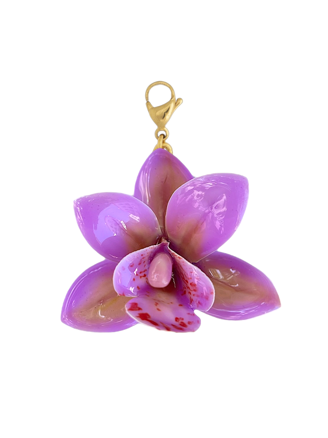 Charm Flor Tailandesa Lila