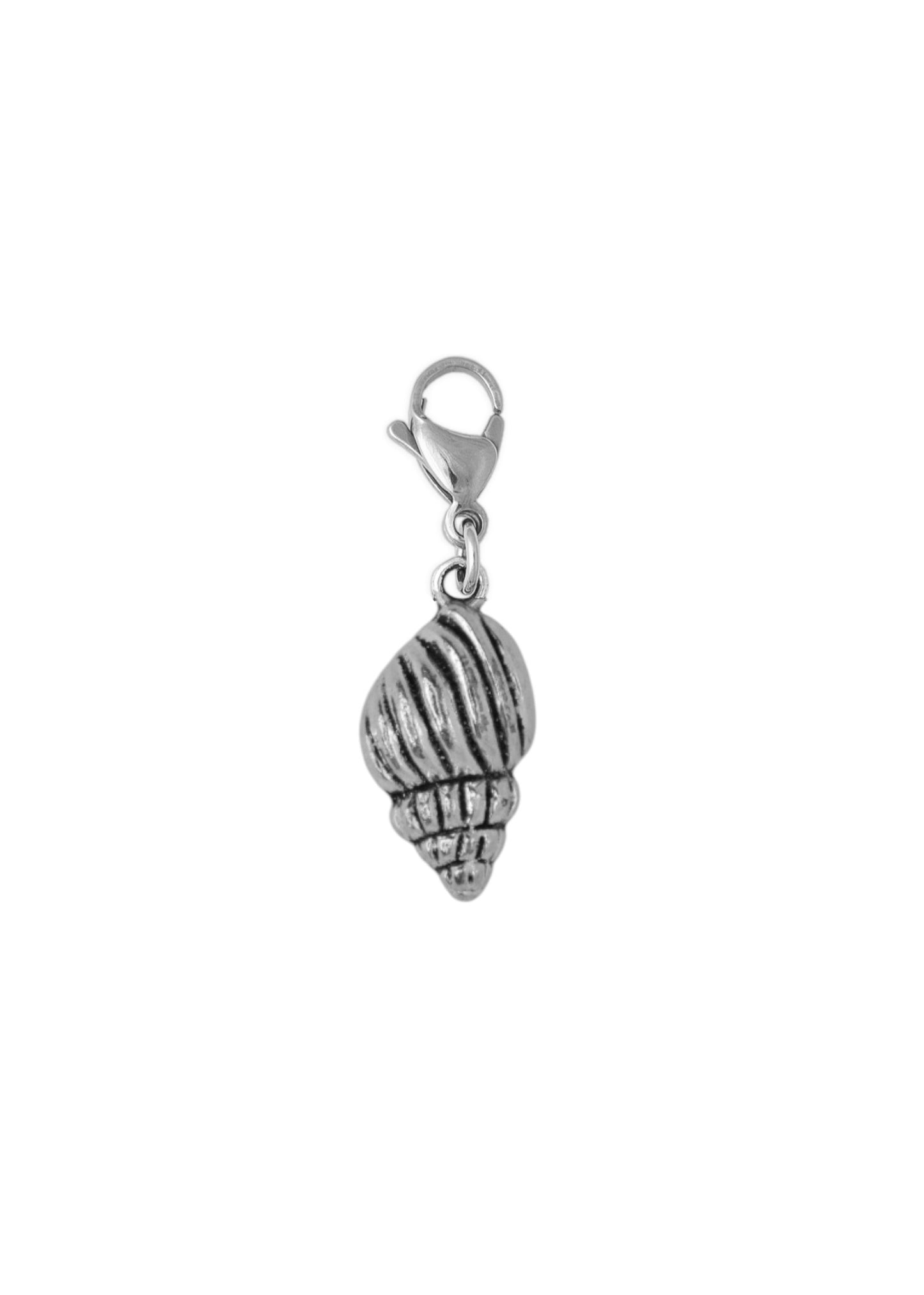 Charm Caracola Plata Labrada