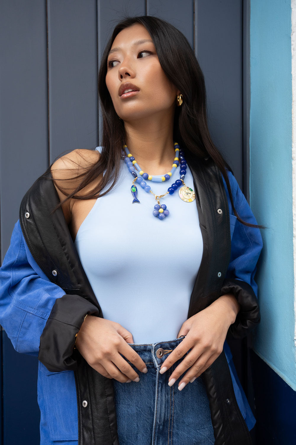 Collar Trendy And Colourful