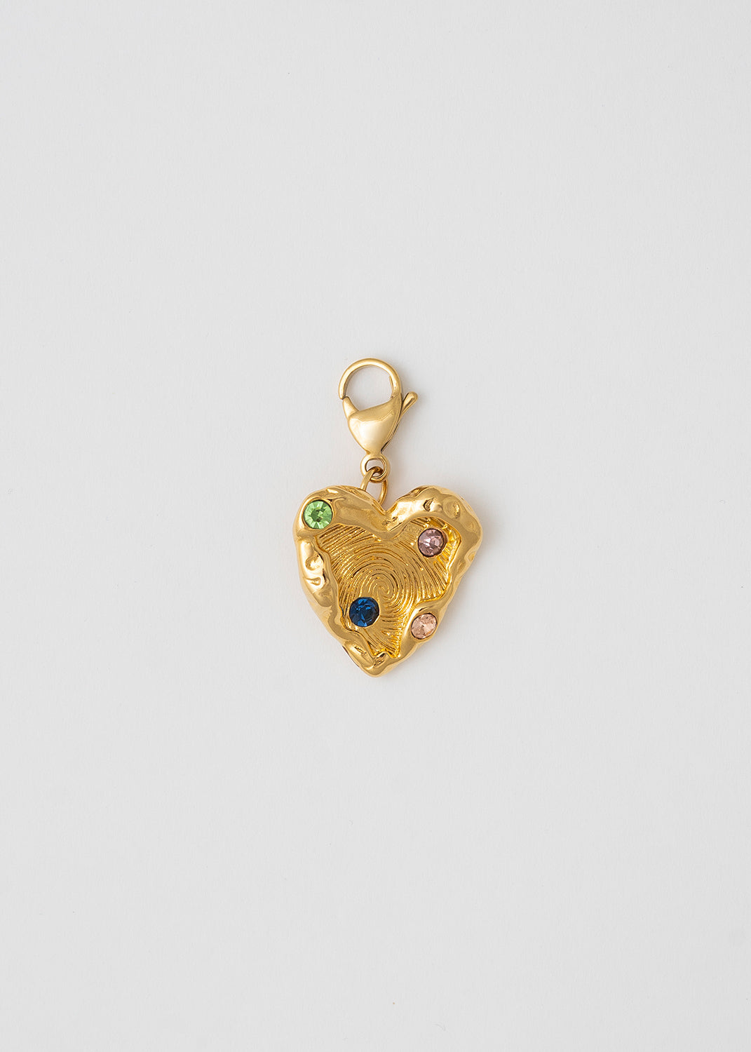 Small and Cute Gold Heart Charm