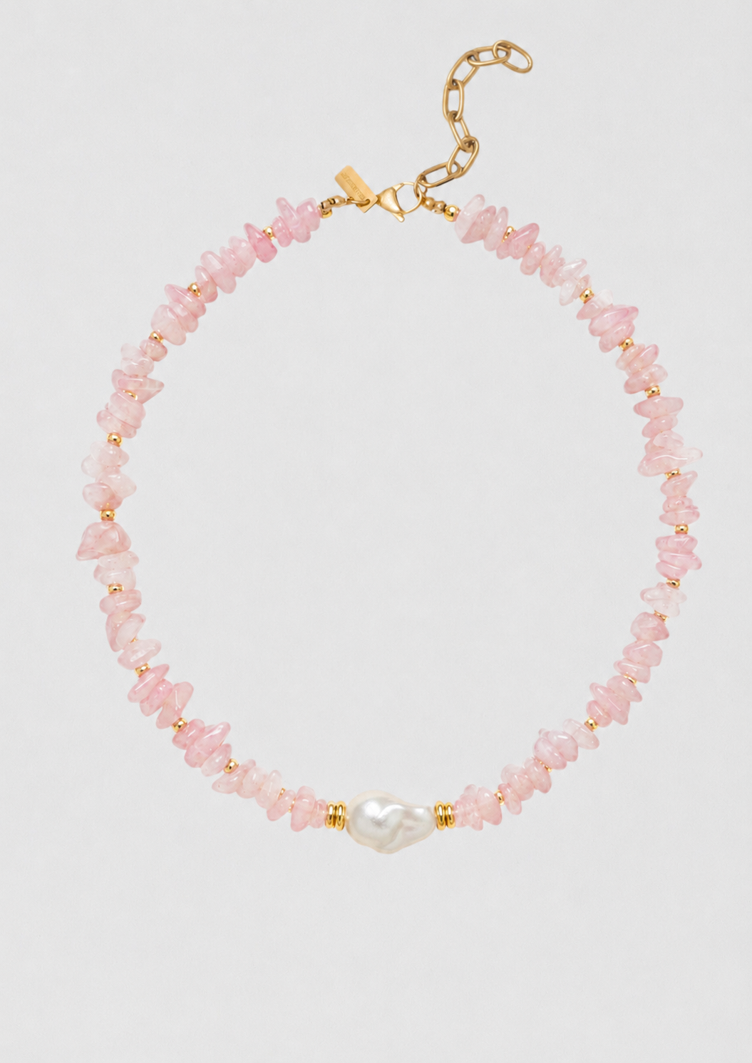 Collar Dulce Y Elegante Rosa