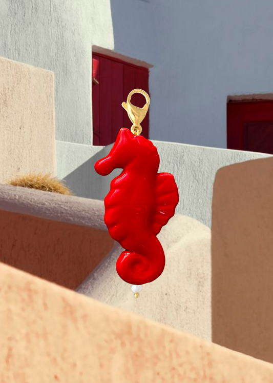 Charm Caballito De Mar Rojo