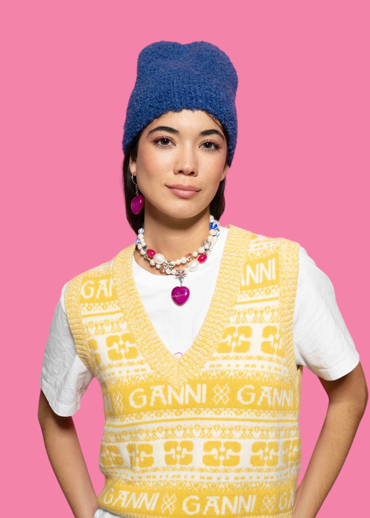 Charm Corazón Pink Lucky Amulet