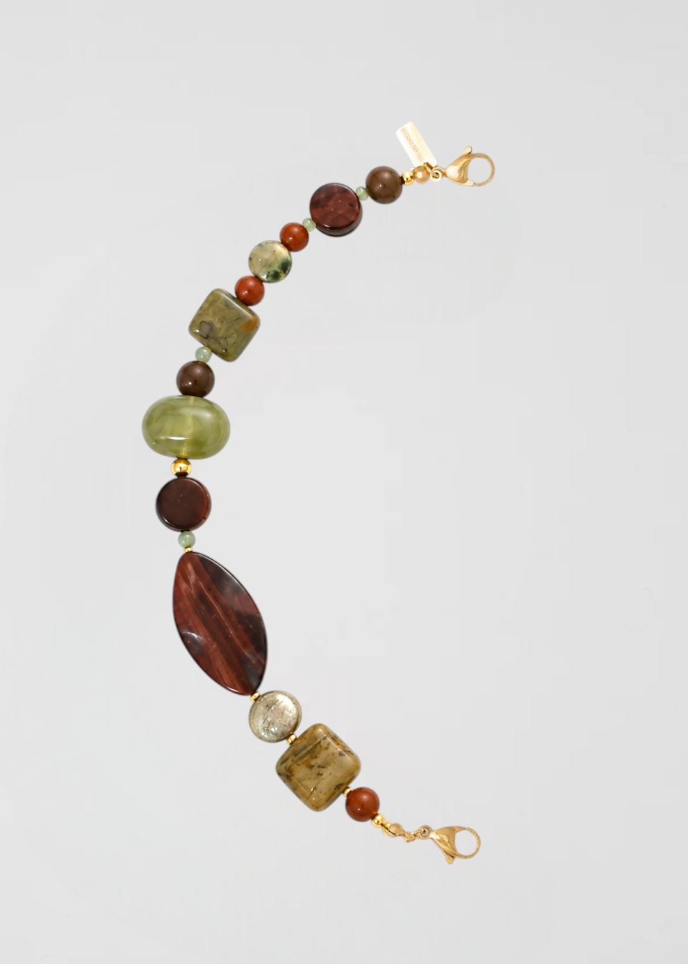 Mitad Cadena Obra De Arte Poner Estas Piedras Juntas
