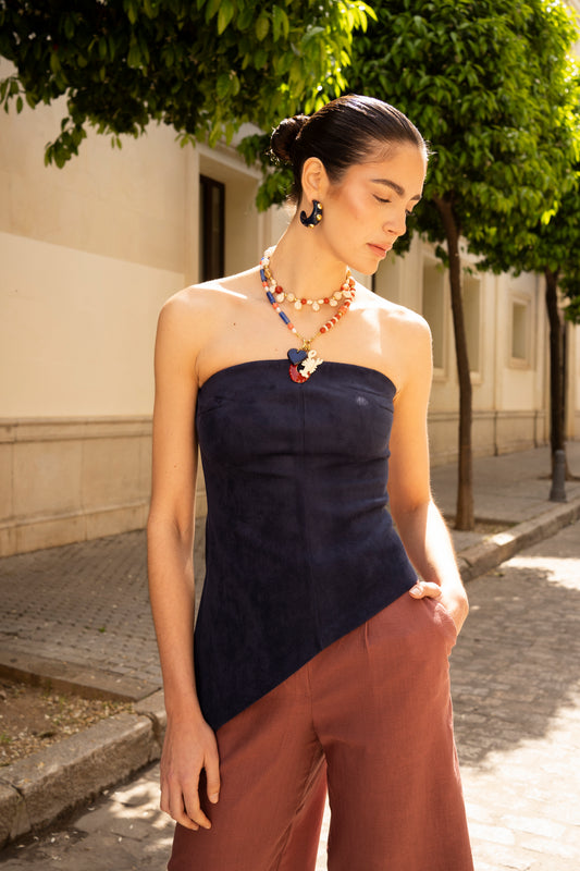 Charm Langostita Blanco Roto