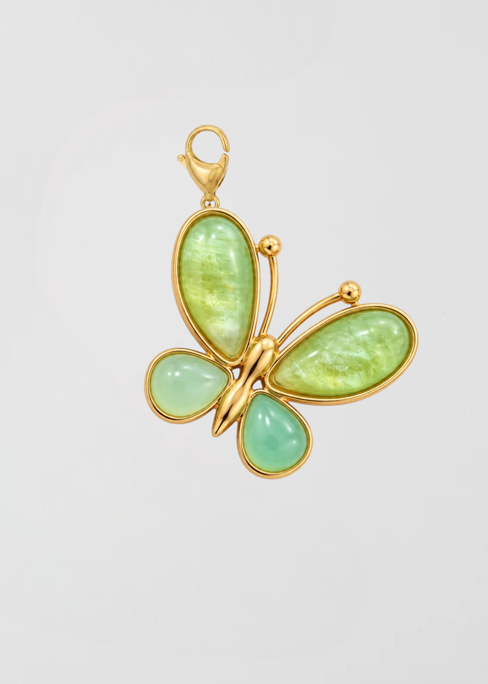 Charm Mariposa Regordita Verde
