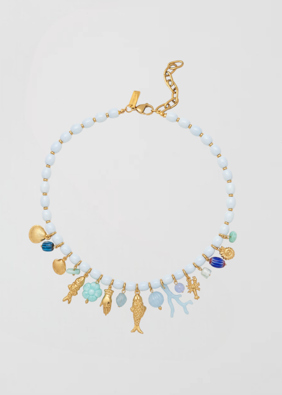 Collar Amuletos De La Suerte
