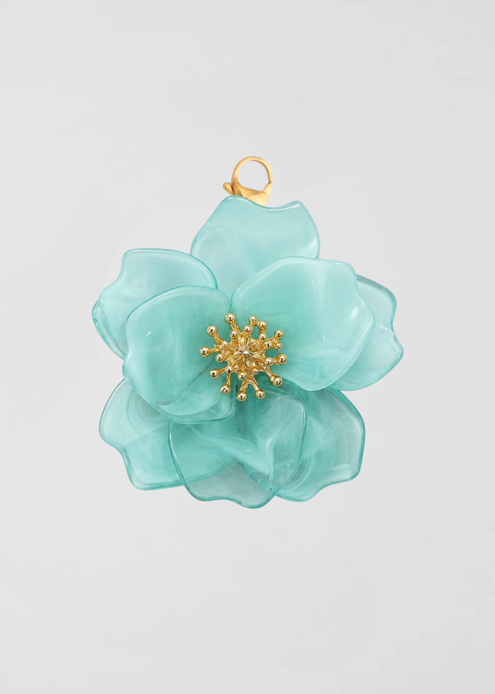 Charm Flor Perfecta Turquesa