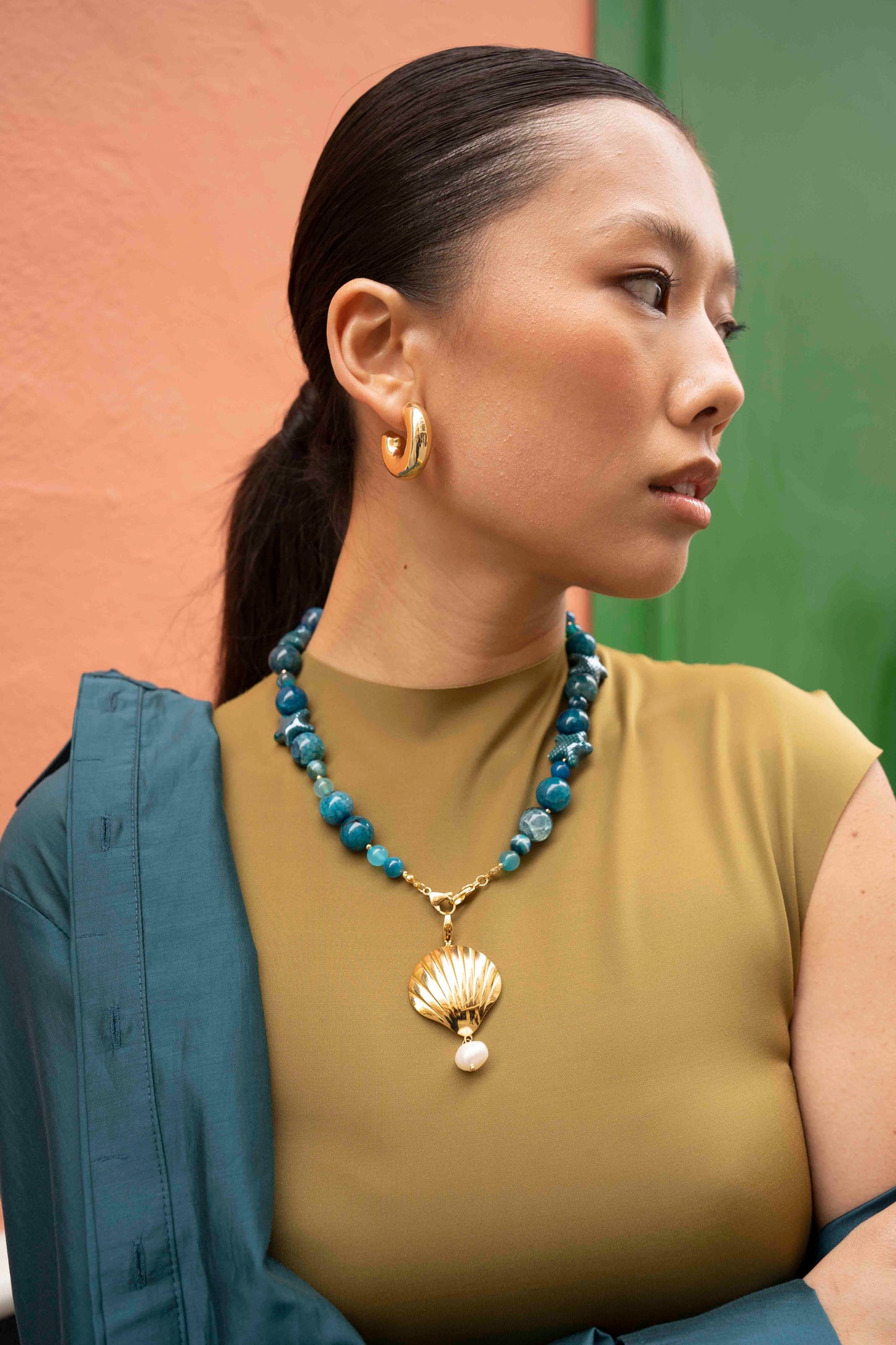 Pendientes Aros Dorados Básicos Especiales Que Sientan Fenomenal 4 cm