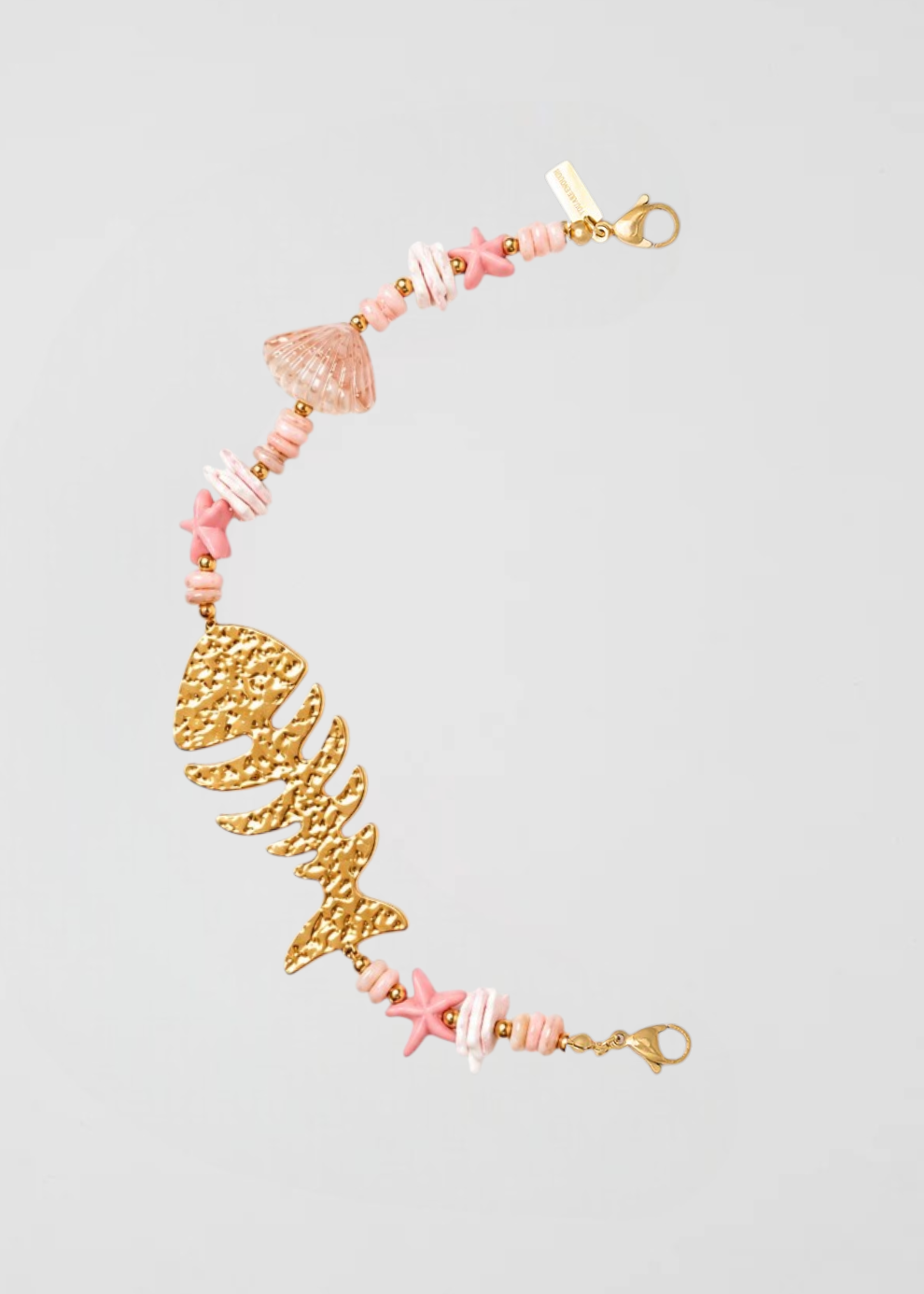 Mitad Cadena Acuario Rosa