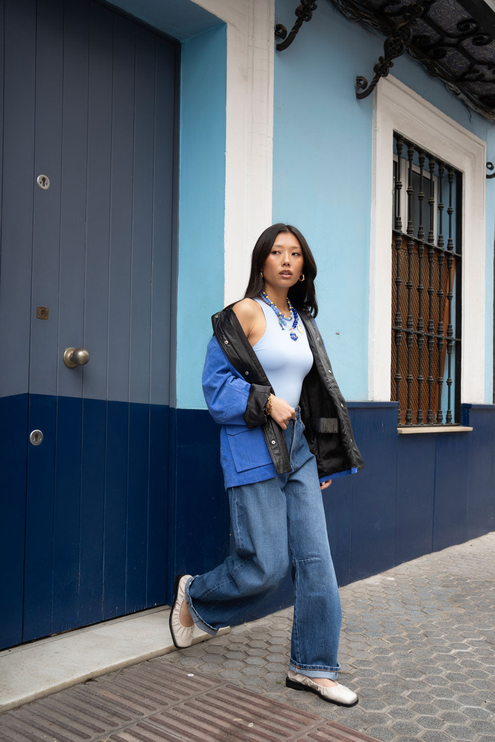 Mitad Cadena Blue Ocean Love