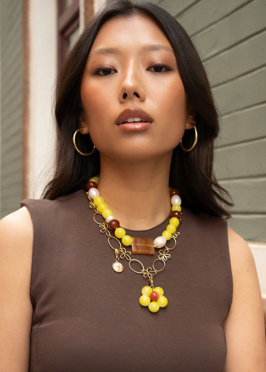 Collar Sol En Primavera