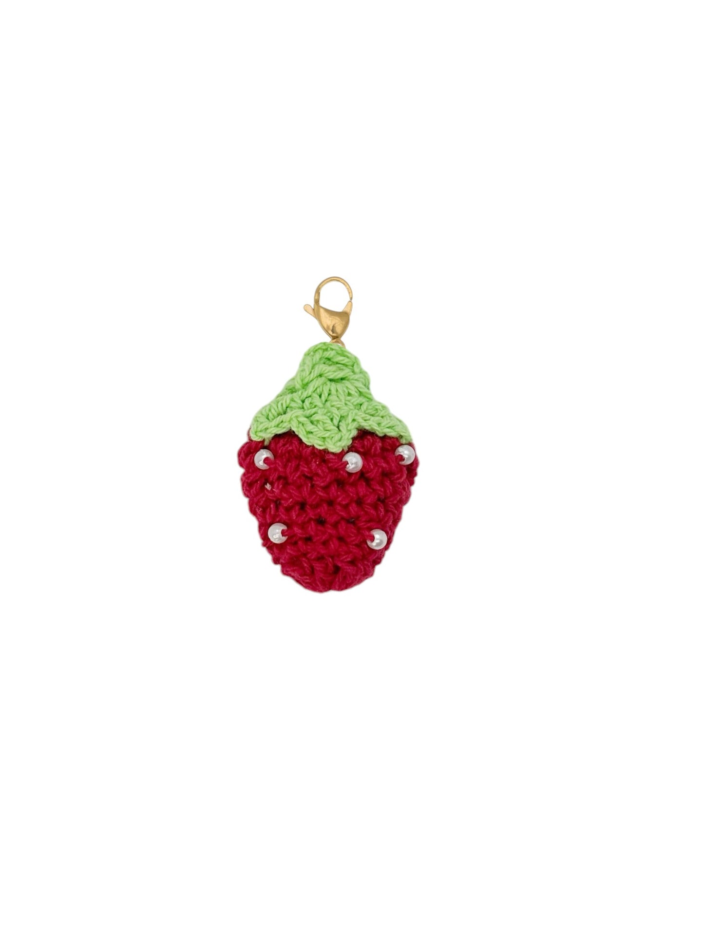 Charm Fresa Crochet