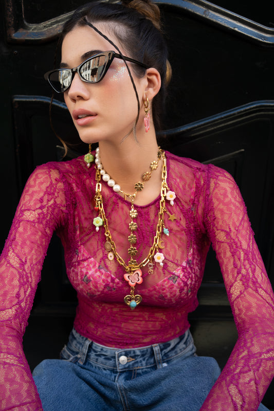 Charm Loves Me In Pink