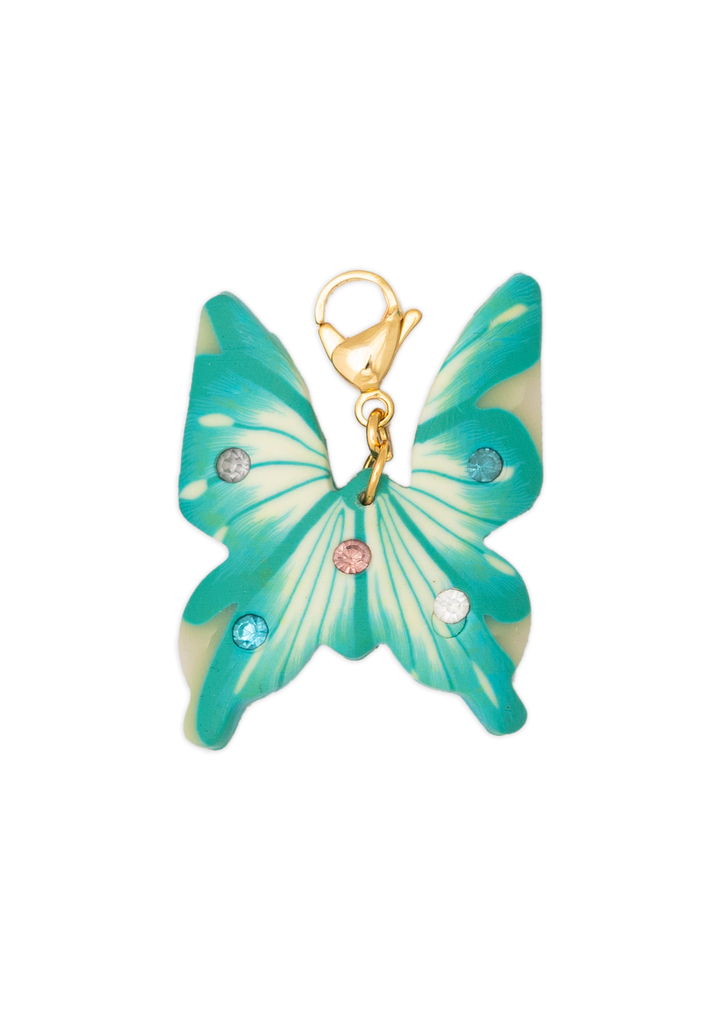 My Turquoise Butterfly Charm