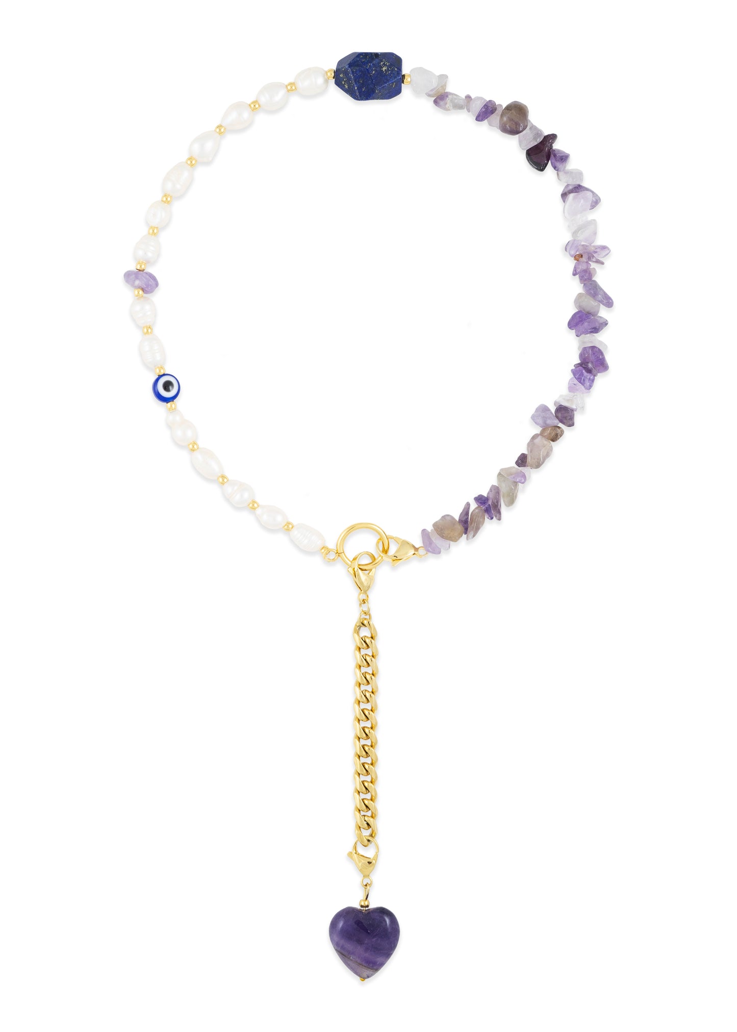 Charm Corazón Amatista