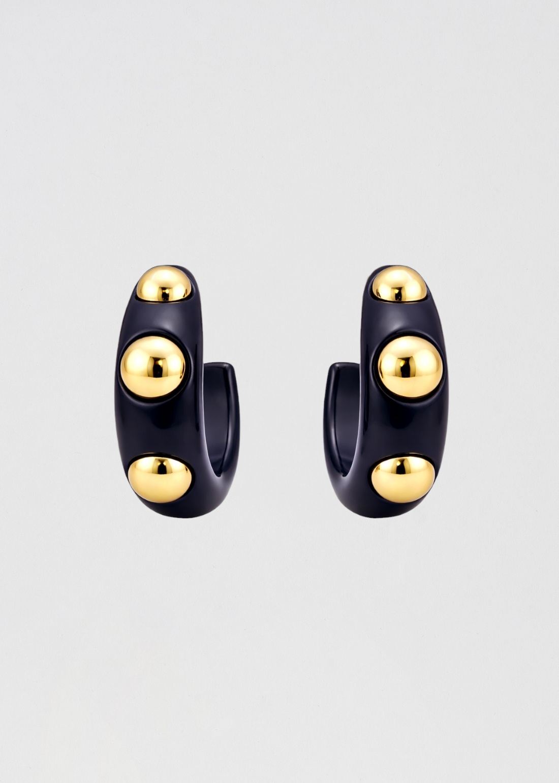 Pendientes Aros Favorecedores Azul