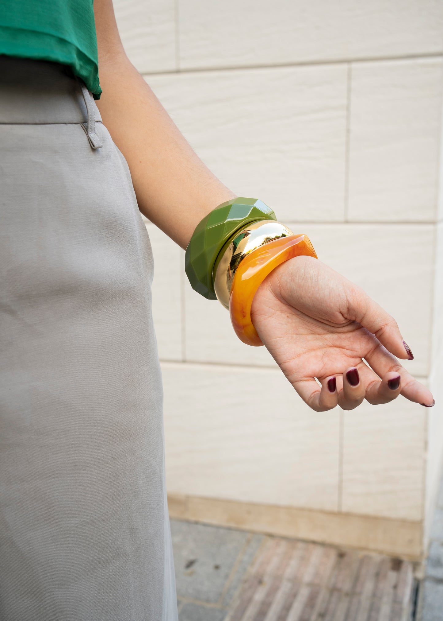 Brazalete Verde Es El Toque Final