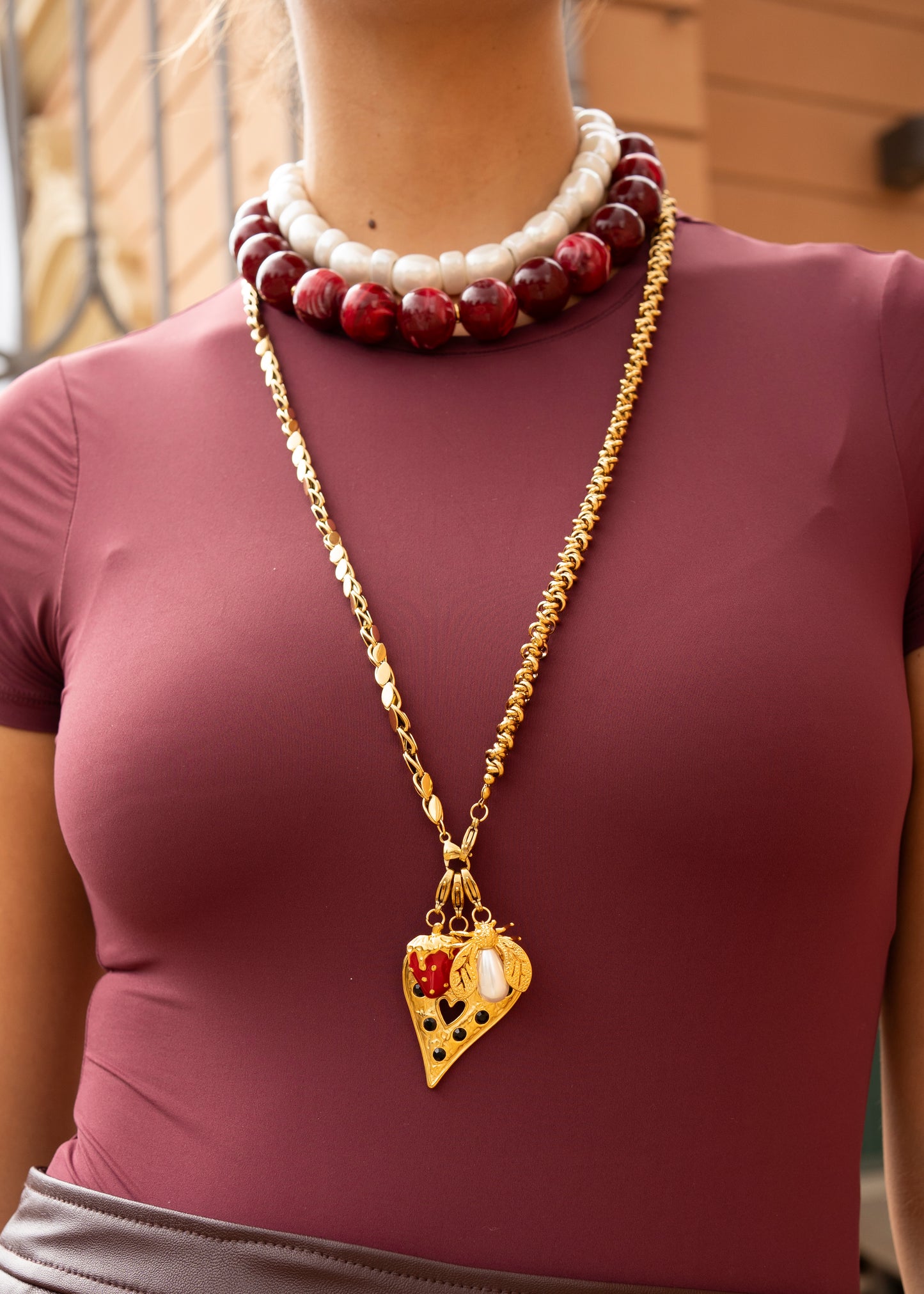 Charm Fresa El Toque Rojo Chic De Cualquier Look