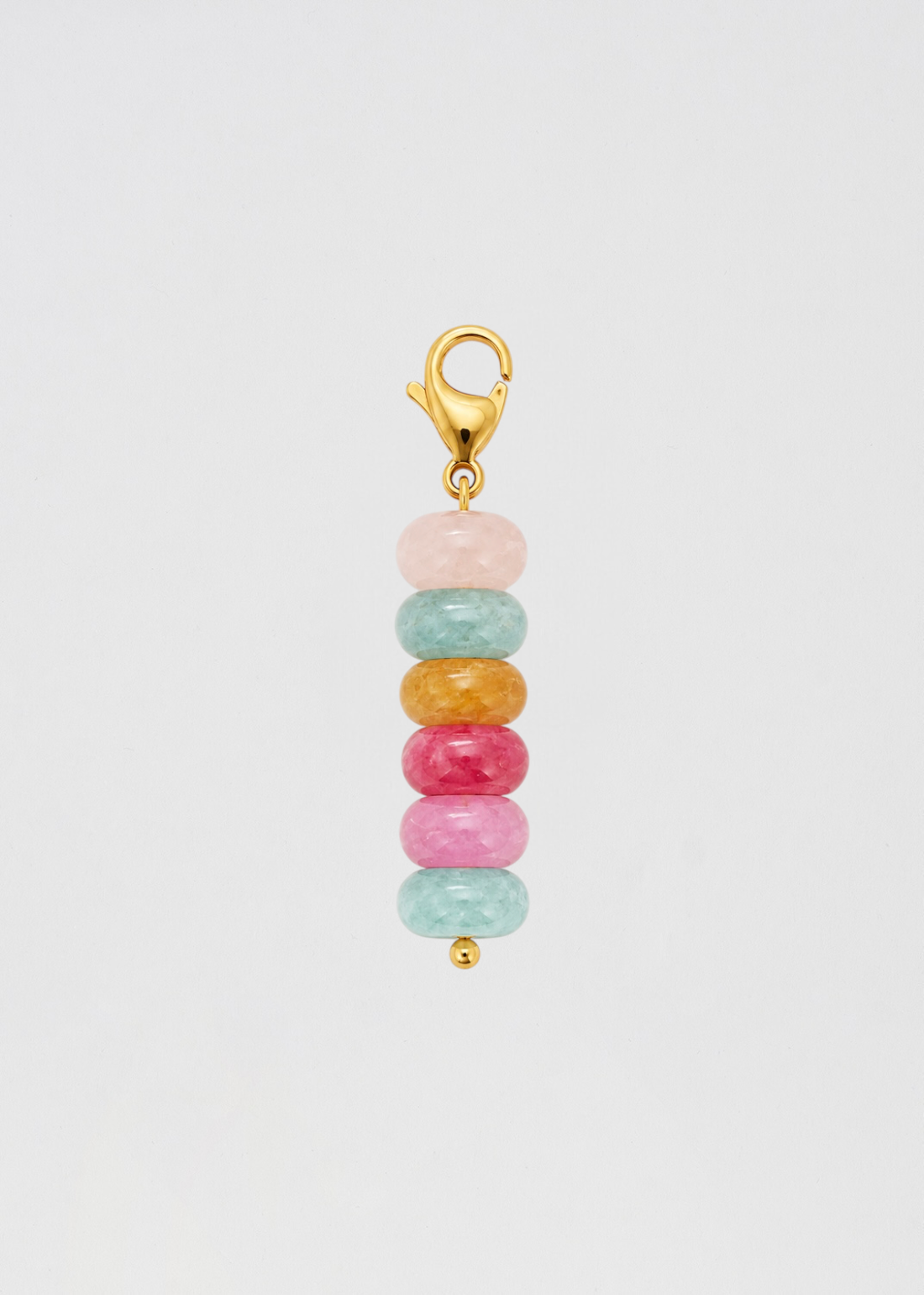 Preventa Charm Barra Perla Rondelle Multicolor