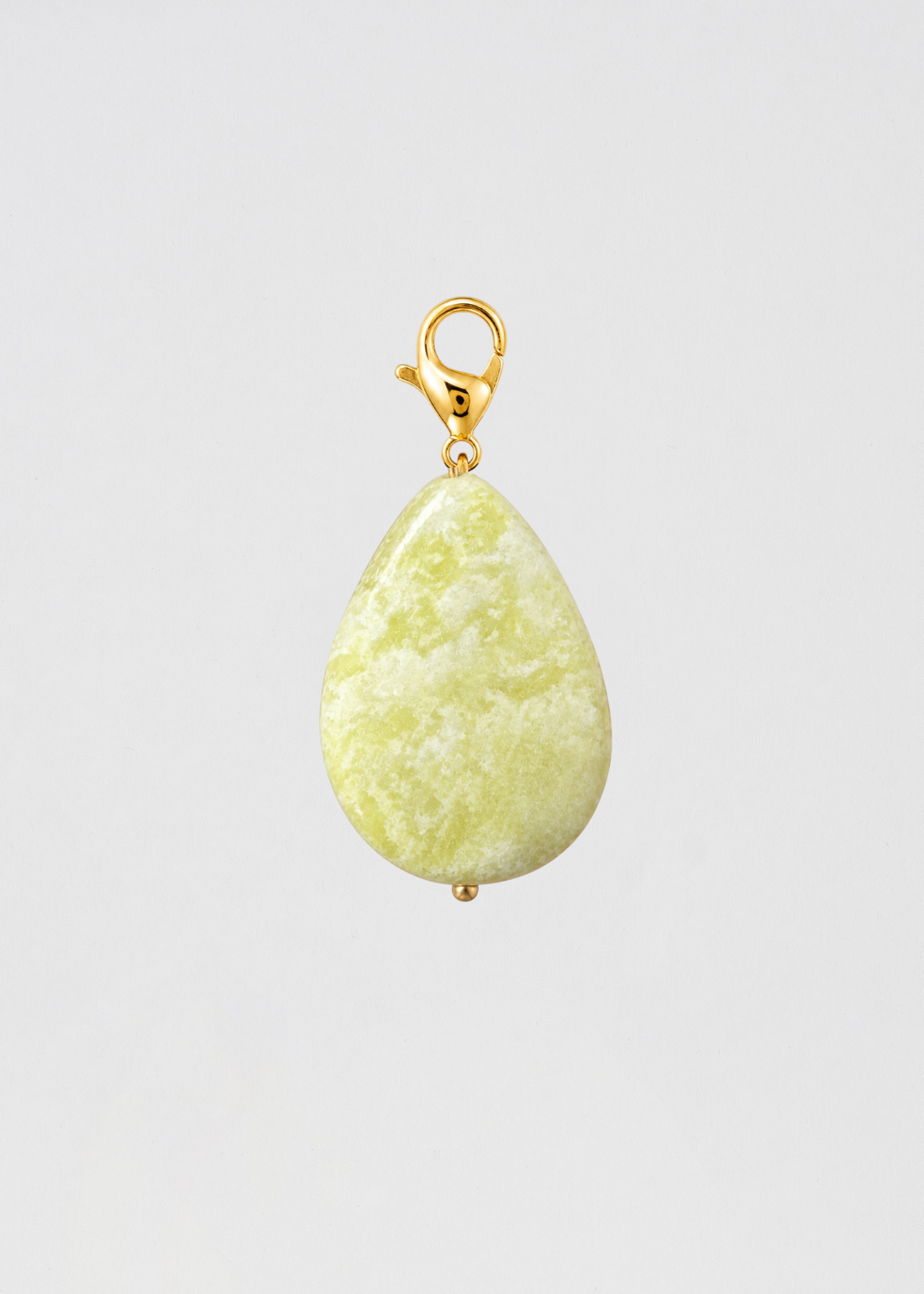 Charm Piedra Jaspe Particular Verde Claro