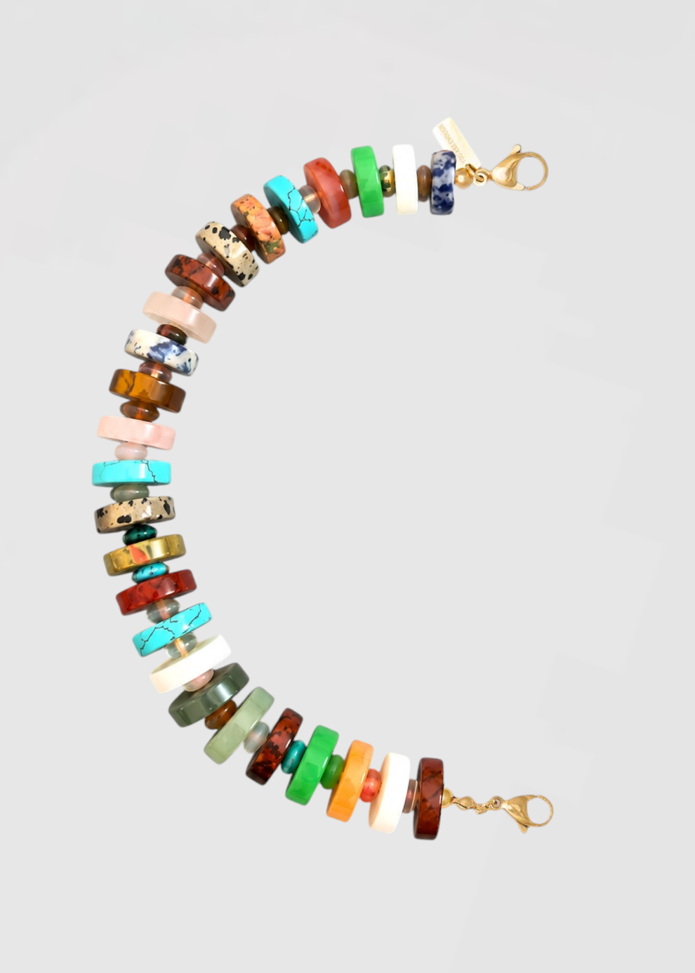 Mitad Cadena Piedras Rondelle Preciosas ESPECTÁCULO De La Boss Edición Limitada