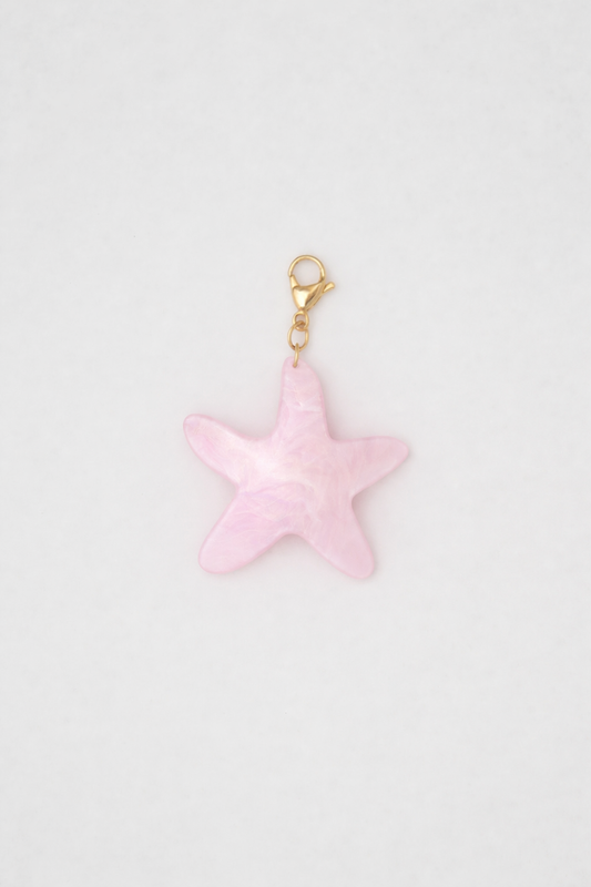 Charm Estrella Rosa Bebé