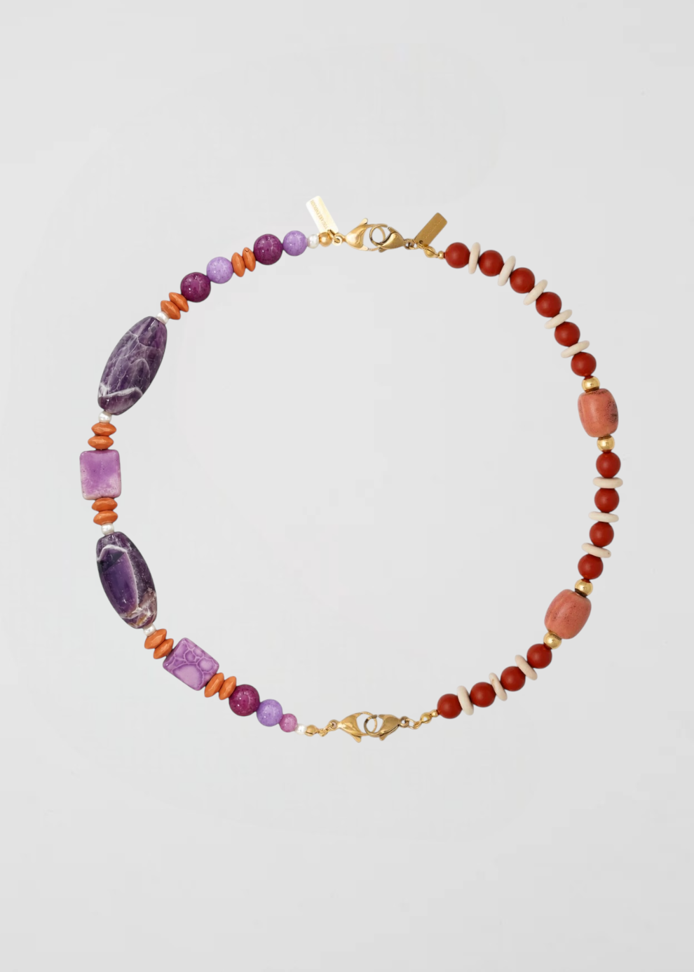 Collar Bestseller Lila Y Terracota