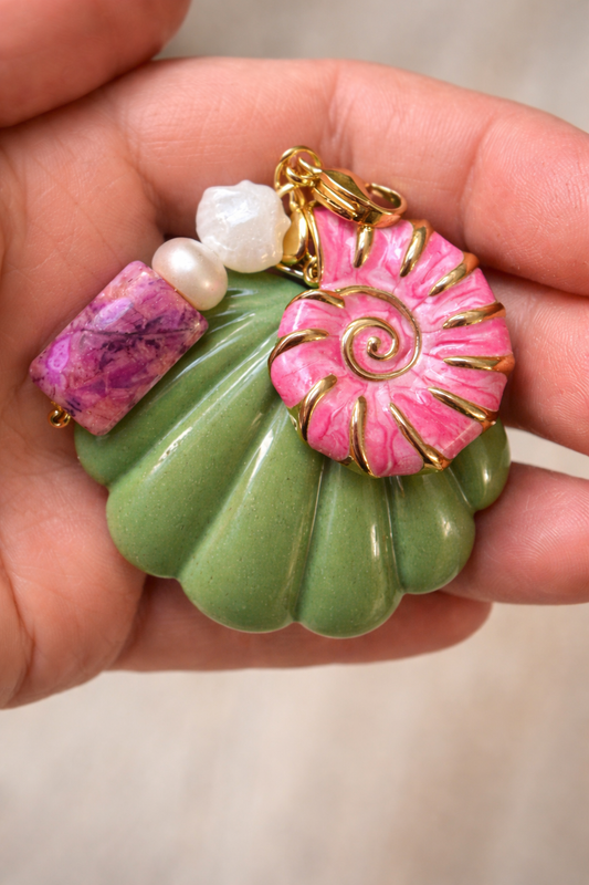 Charm Shell La Base Perfecta Verde